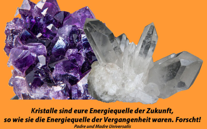 Amethyst und Bergkristall